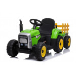 Elektrický traktor s vlečkou XMX611 na diaľkové ovládanie 2,4G zelená